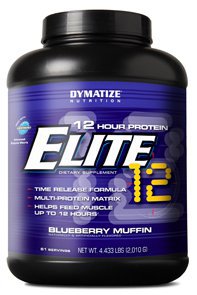 Высокобелковая смесь Elite 12 Hour Protein от Dymatize