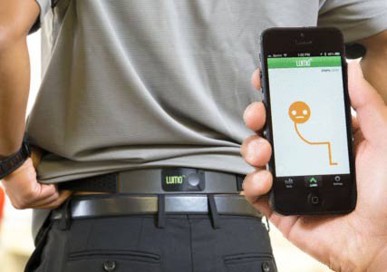 Приложение для коррекции осанки от Lumoback